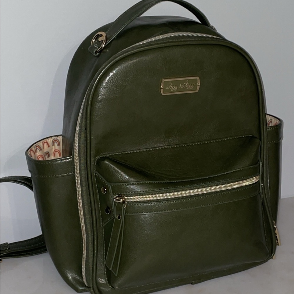 Itzy Ritzy Forest Green Backpack